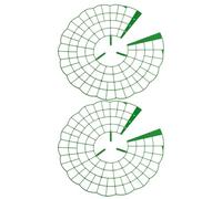 Supporti per Fragole da Giardino,riutilizzabile rotondo diametro 31 cm 2 pezzi - di Sostegno per la Coltivazione delle Fragole - Adatti a Mirtilli, Pomodori, Terreno, Giardino, Balcone e Cortile