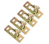 Supporti per ganci per porte scorrevoli in metallo Piastre di sospensione resistenti all'erosione per soluzioni di montaggio facili da seguire Accessori per ruote per ganci per porte in