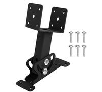 Supporti per il tetto della pergola - Supporto per la copertura del cortile, Sedia a sella in legno | Kit di fissaggio per da sole in acciaio resistente, connettore per telaio ombreggiatura da