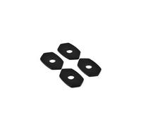 HIGHSIDER Piastre di montaggio INDY SPACER Alu nero, per vari KAWASAKI, nero