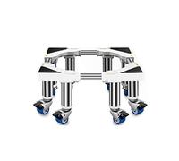 Supporti per Lavatrice Asciugatrice Supporto universale per frigorifero, lavatrice, carrello per frigorifero regolabile, supporto per congelatore estensibile, staffa facile da spostare per a