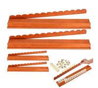 Supporti per le Tessere del Mahjong Portatessere Magnetico in Legno da 4