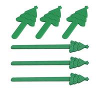 Supporti per mantello, 6 pezzi, in silicone, senza trapano, ganci per | Ghirlanda per mensola per armadio, armadio, scale, ghirlande, feste, casa, vacanze, cucina ormitorio