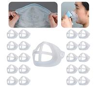 Supporti per Maschera 3D in Silicone, Supporto di protezione per Rosso a labbra, Americano lo spazio Respiratorio Aiuta a favorire una respirazione morbida (20)