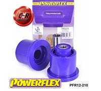 Kit 2 Silent Block Boccole Ponte Posteriore Powerflex Citroen C3 Peugeot 1007