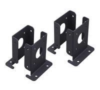 Supporti per pali da ponte, regolabili in acciaio resistente, set da 4 pezzi, supporto per pali in cemento, per esterni, cassetta delle lettere, pergola, gambe del tavolo, pilastri, ringhiere per