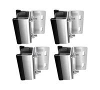 Supporti per pannelli solari marini a installazione rapida, 4 staffe stabilizzanti per yacht/box da tetto, design resistente all'erosione e alle intemperie, staffe solari per camper