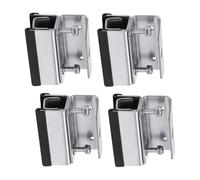 Supporti per pannelli solari marini a installazione rapida, 4 staffe stabilizzanti per yacht/box da tetto, design resistente all'erosione e alle intemperie, staffe solari per camper