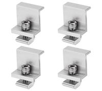 Supporti per Pannello Solare Staffe Montaggio Pannello Solare 35mm Staffe Fissaggio Pannelli Solari in Alluminio per Camper Barca Tetti con Dadi e Viti 4 Pezzi
