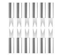 Supporti per pannocchie di mais, supporto per mais a pannocchia, in acciaio inox, con impugnatura comoda, forchette per spiedini di mais, pinza per pannocchie di mais portatile antiruggine per b