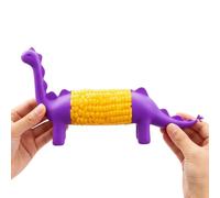 Supporti per Pannocchie | Divertenti bastoncini per spiedini a forma di dinosauro | Spiedini per pannocchie | Per tavola da pranzo cucina grigliata barbecue all'aperto picnic festa estate