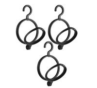 Supporti per parrucche pieghevoli, Supporto for parrucca 3 pezzi nero for parrucche multiple