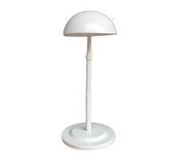 Supporti per parrucche pieghevoli, Supporto for parrucca pieghevole regolabile bianco 25-48 cm