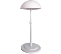 Supporti per parrucche pieghevoli, Supporto for parrucca regolabile in altezza in plastica multicolore facile da montare(White)