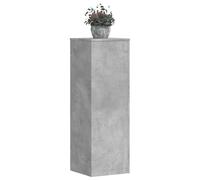 vidaXL Supporti per Piante 2 pz Grigio Cemento 33x33x100cm Multistrato, Supporto per Fiori, Supporto per vasi per Piante, Supporto per vasi per Piante