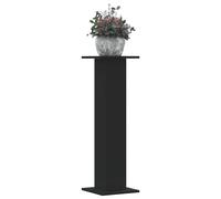 vidaXL Supporti per Piante 2 pz Neri 30x30x95 cm Legno Multistrato, Supporto per Fiori, Porta Fiori, Supporto per Piante da Interno, Porta Piante