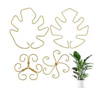 Supporti per piante da interno - Puntale di protezione decorativo in metallo, stabilizzatore per steli delle piante, per giardino, cortile, prato, vasi da fiori, verdure rampicanti, progetti