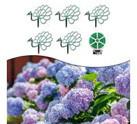 Supporti per Piante di Girasole a Forma di Pavone 5 Set con Filo per Balcone Est