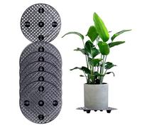 Supporti per Piante in Metallo, Elevatore per Vasi a Livello Di Pianta, 6 Pezzi Supporto per Piante in Vaso, Supporto per Piante in Vaso Da 11,8 Pollici per Interni Ed Esterni, Giardino, Ponte