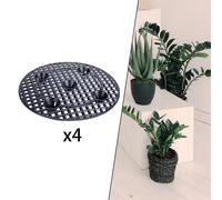 Supporti Per Piante Resistenti Piattino Per Vasi Da 12" Per Piante In Vaso Da