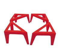 Supporti per pittura, 4 piedini in tela, staffe di supporto triangolari, supporto per pittore per versare vernici, tavole da disegno, mensola artistica per principianti per stabilizzazione della tela