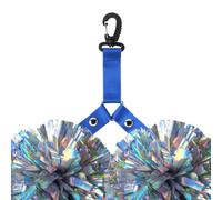 Supporti Per Pon Pon Per Borsa Da Allegria - Zaino Appendiabiti Con Pons | Organizer Con Pulsante | Appendiabiti Porta Pompon | Per Ragazze Competizione Di Cheerleader Eventi Sportivi Attività S