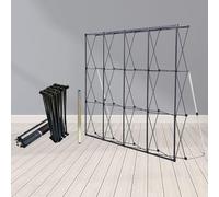 Supporti per Sfondi Sfondo Pop-up per La Festa di Compleanno, Espositore Pieghevole con Borsa per Il Trasporto, Striscione Pieghevole con Struttura in Ferro | Stand Espositivo per Fiere | Porta Poster