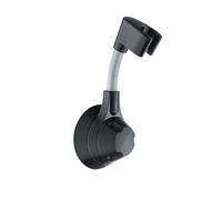 Supporti per soffioni doccia, Supporto for maniglia for doccia con regolazione universale e supporto for tubo a prova di umidità(Black)