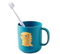 Supporti per spazzolini da denti, 400 ml Dinosauro Infrangibile Bicchiere, Bicchiere per bambini, per uso di bambini e ragazze in casa cucina bagno e allenamento