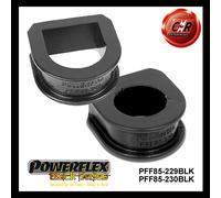 Supporti Per Sterzo Powerflex Black Per VW Caddy 1 (85-96) PFF85-229 + 85-230BLK