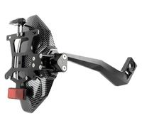 Supporti per targhe moto Per MT-07 Per XSR700 Tutti Gli Anni Parafango Posteriore Per Moto Parafango Con/senza Supporto Per Targa Moto Staffa Portatarga(Carbon B)