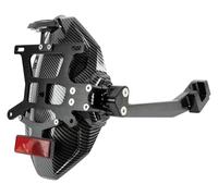 Supporti per targhe moto Per NINJA400 Per Z400 Parafango Posteriore Per Motocicletta Per Tutto L'anno Parafango Con/senza Supporto Per Targa Moto Staffa Portatarga(Carbon B)