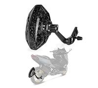 Supporti per targhe moto Per T-MAX 560 2022 2023 Parafango Posteriore Per Moto Con/senza Supporto Per Targa Moto Staffa Portatarga(Forged Carbon A)