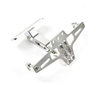 Supporti per targhe moto Per X4 NC700 SX VFR 1200/F XL 1000 Grom 125 /MSX 125 CB500X CB400 CB1000 Telaio Targa Universale Moto(D'argento)