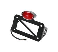 Supporti per targhe moto Supporto Universale Per Targa Laterale Per Moto Con Luce Posteriore