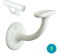 SUPPORTI PER TUBO CORRIMANO D.32MM MOD V42R BIANCO