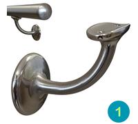 SUPPORTI PER TUBO CORRIMANO MOD V42R