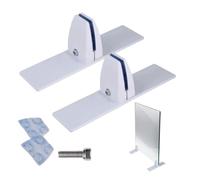 Supporti Piedini Schermo Sostegni Robusti 2 Pezzi | Staffe Autoportanti Per Porta Accessorio Per Interni Casa Stanza Appartamento Ufficio Giardinaggio Quotidiano Inverno Clima