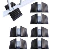 Supporti Recinzione per Animali 6 Pezzi - anti-calci, prevenzione cadute rinforzate | Supporto stabilizzatore triangolare per cancello per animali domestici ra da Cucina Bagno Soggiorno Giardi