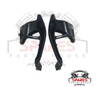 Supporti schienale passeggero nero adatti a Royal Enfield Hunter 350 KXA00141