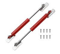 Supporti Sollevamento Ammortizzatori 7"/180mm 50N/5kg Rosso 2 Set per Auto