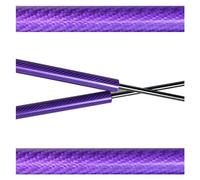 Supporti Sollevamento Cofano Anteriore 2PCS Per Ford Per Kuga Per La Fuga 2013-2019 Anteriore Del Cappuccio Cofano In Fibra Di Carbonio Ammortizzatori A Gas Ascensore Supporta(Purple carbonfiber)