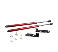Supporti Sollevamento Cofano Anteriore 2PCS Per Ford Per Kuga Per La Fuga 2013-2019 Anteriore Del Cappuccio Cofano In Fibra Di Carbonio Ammortizzatori A Gas Ascensore Supporta(Red carbonfiber)