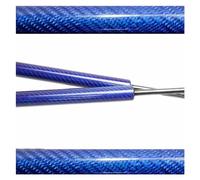 Supporti Sollevamento Cofano Anteriore Per Toyota Per RAV4 XA30 Vanguard 2005-2012 Kit Ammortizzatore Cofano Anteriore Serranda Ascensore Supporta Asta Idraulico Pistone(Blue carbon fiber)