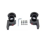 Supporti staffe braccetti a collare per fari supplementari moto universale 25-30mm off road METALLO Brackets with collar for universal headlights off road METAL