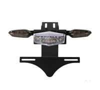 Supporti targhe moto Per Surron Sur-ron Sur Ron Light Bee Segway Rear Tail Tidy Per LED Brake Turn Indicator Targa Holder(SMOKE Set 3)