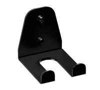 Supporti verticali da parete per bilancieri, Portabilanciere a parete con 2-8 ganci, metallo, nero for palestra domestica(Double hook)