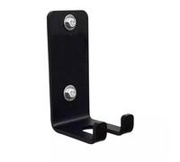 Supporti verticali da parete per bilancieri, Rastrelliera for bilancieri nera da parete 2 pezzi for palestra domestica(Single pole)