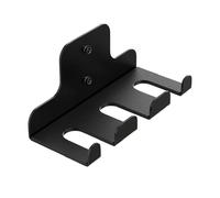 Supporti verticali da parete per bilancieri, Supporto for bilanciere in metallo montato a parete for palestra di casa, dimensioni 9,64x4,13x4,44 pollici