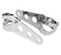 Supporti Zampe di Fanale Cromo Bike It 30/38 MM / Hlbsch